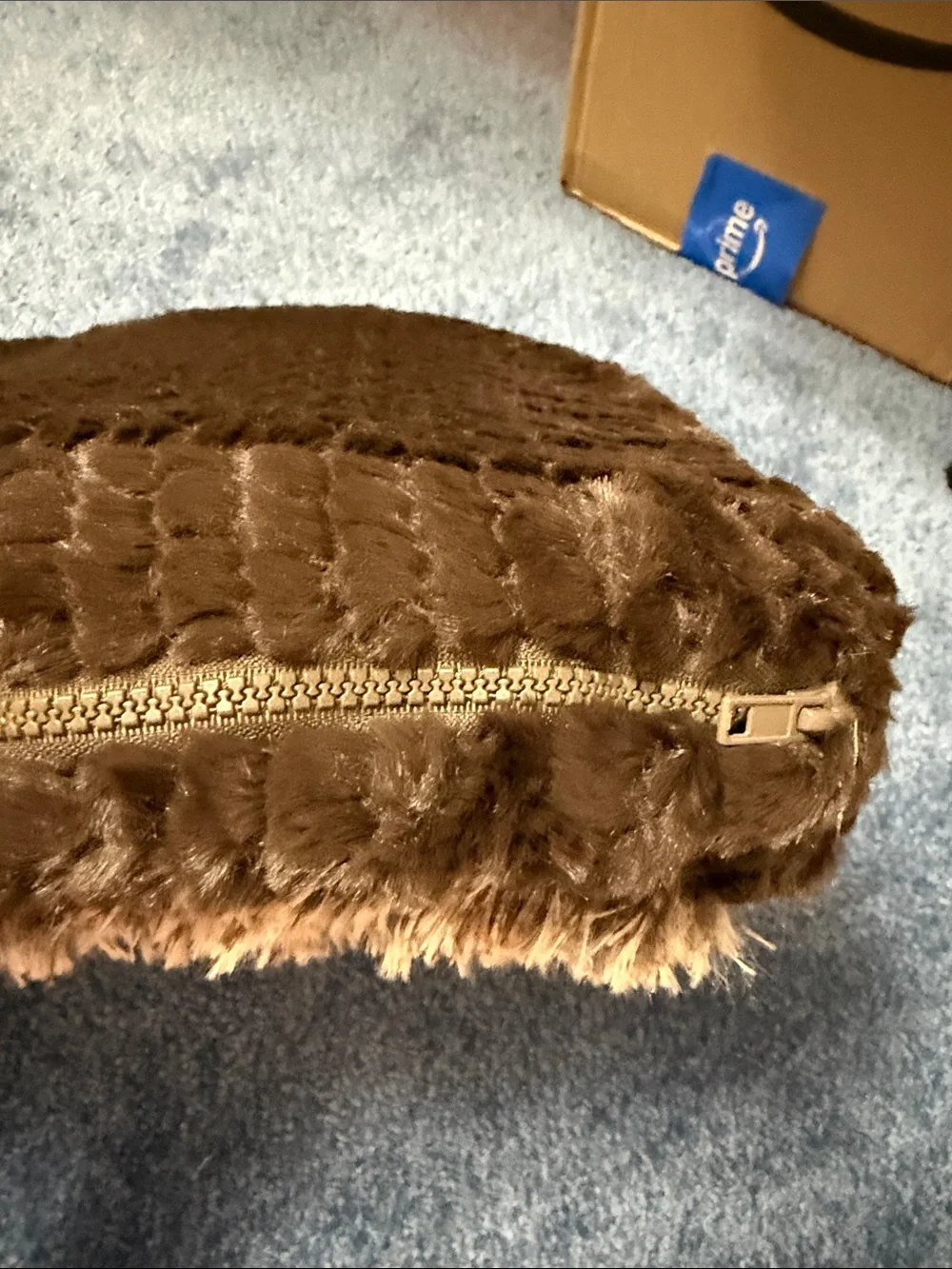 Sew Sweet Minky Pet Mat - Frosted Shaggy Graphite 20X15